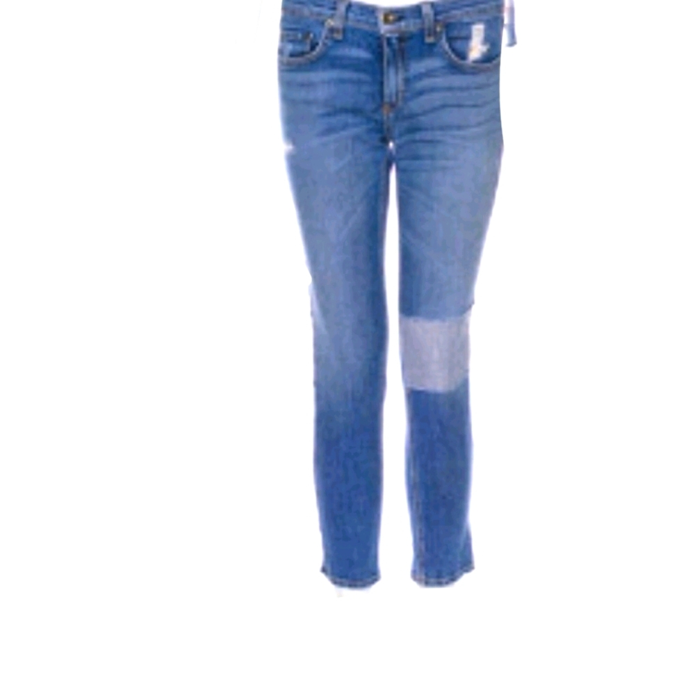 RAG AND BONE TOMBOY PATCH JEANS